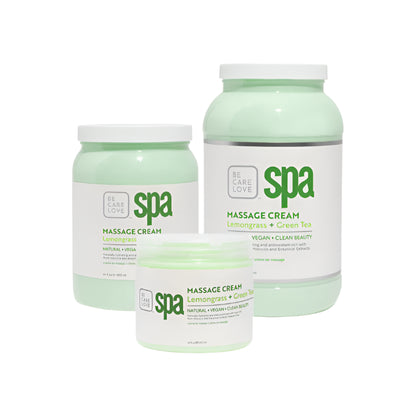 BCL Spa - Lemongrass + Green Tea - Massage Cream