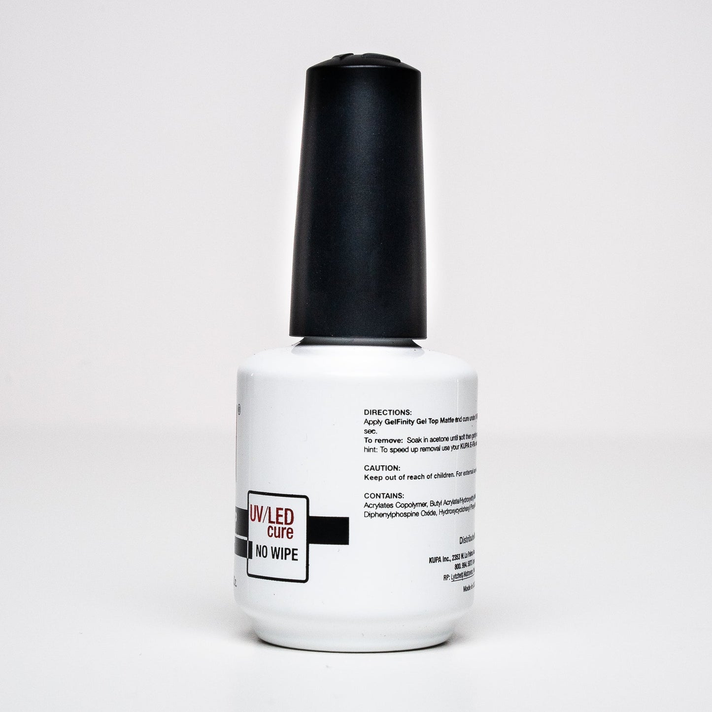 Kupa - GelFinity - Gel Topcoat Matte Finish 0.5oz