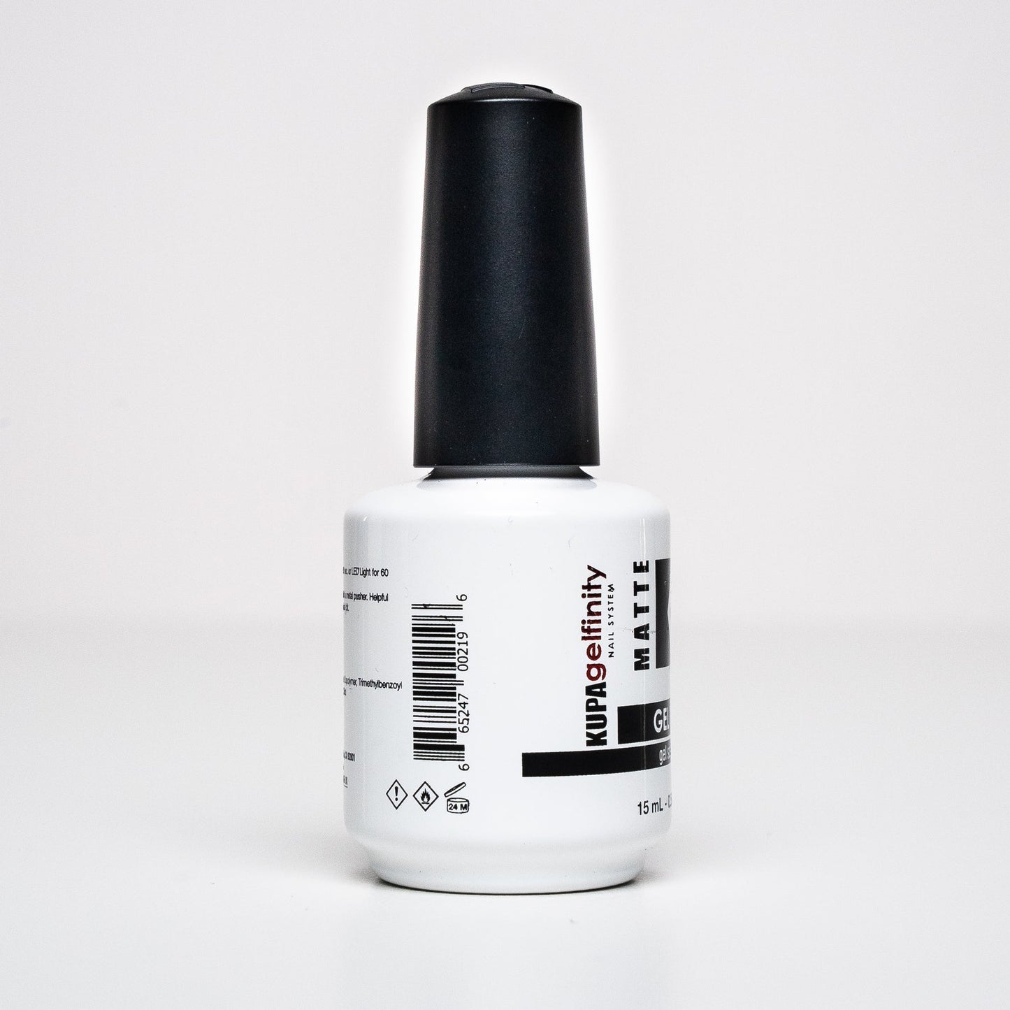 Kupa - GelFinity - Gel Topcoat Matte Finish 0.5oz