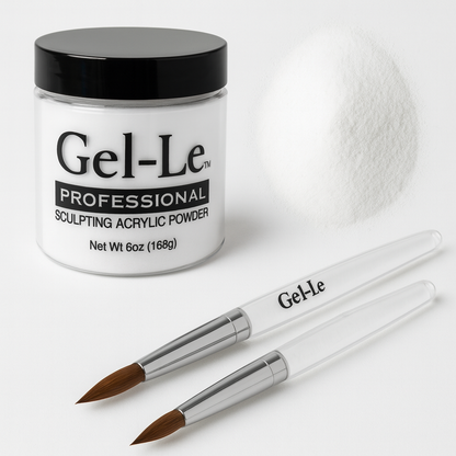 Gel-Le - Acrylic Powder - Snow White