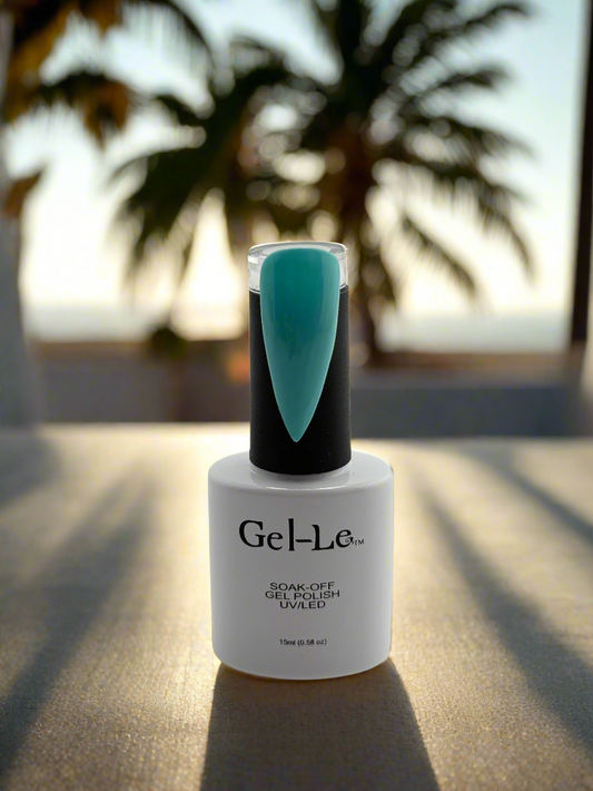 Gel-Le - N04 Aggressive Aqua (Neon Gel)