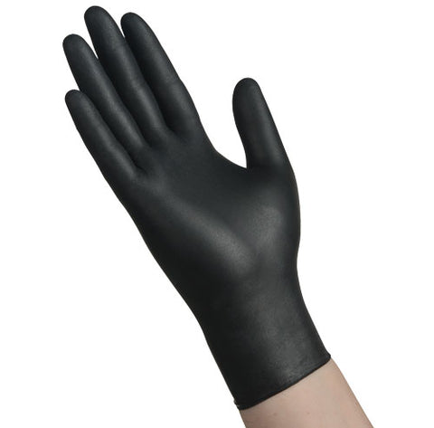 Ambitex - Black Nitrile Gloves 100pc (Small)