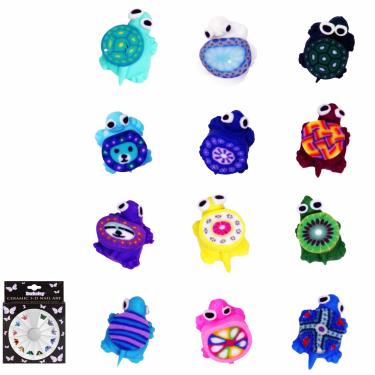 Berkeley - Ceramic 3-D Nail Art - Turtle 2