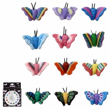 Berkeley - Ceramic 3D Nail Art - Butterflies