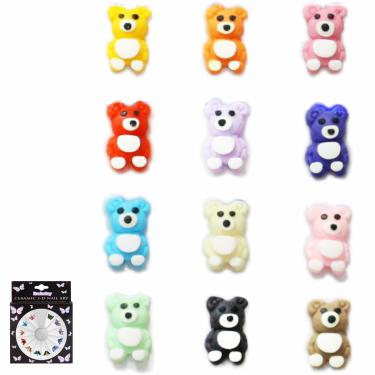 Berkeley - Ceramic 3-D Nail Art - Teddy Bear
