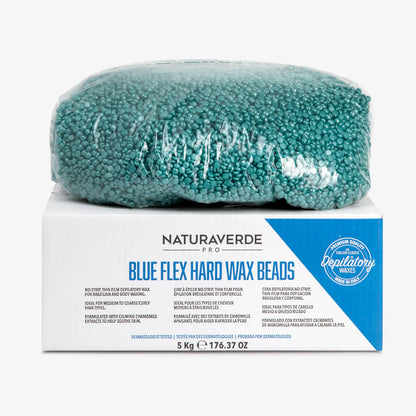 Naturaverde Pro - Blue Flex Hard Wax Beads 176.37oz