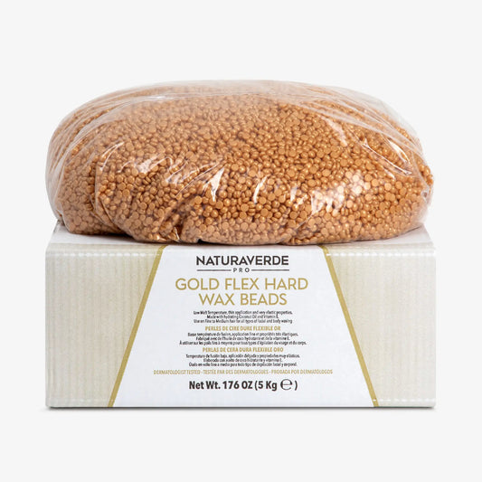 Naturaverde Pro - Gold Flex Hard Wax Beads 176.37oz