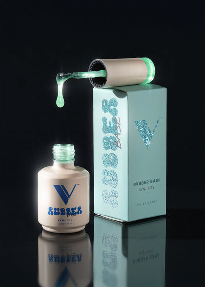 Valentino - Rubber Base - Kiwi Kiss .5oz (Gel)