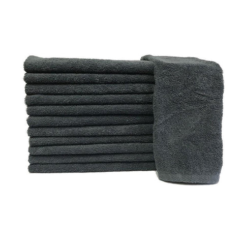 Protex - Salon Towels: Granite Gray 16” x 29”(12pc)