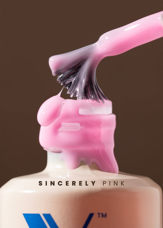 Valentino - Rubber Base - Sincerely Pink .5oz (Gel)