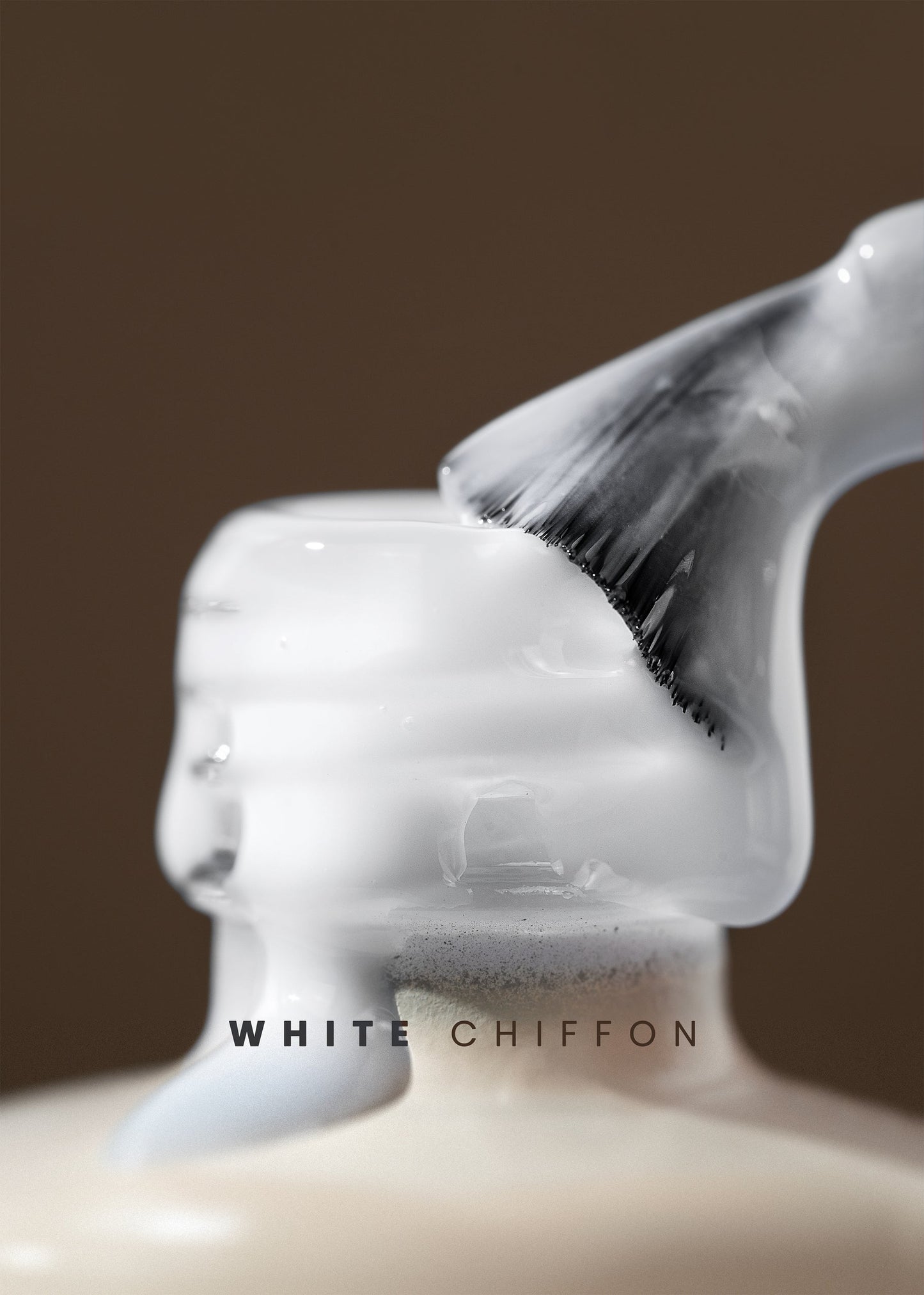 Valentino - Rubber Base - #24. White Chiffon .5oz (Gel)