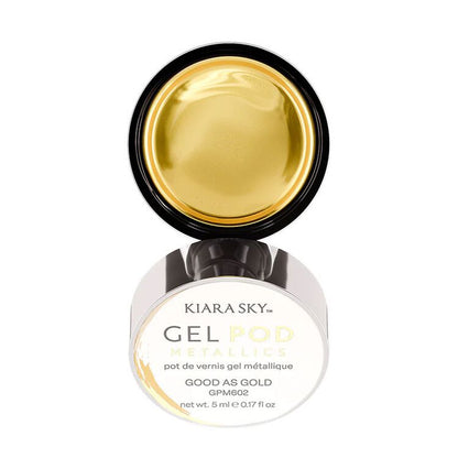 Kiara Sky - Gel Pods Metallics -Good As Gold 0.17 fl (15 ml)