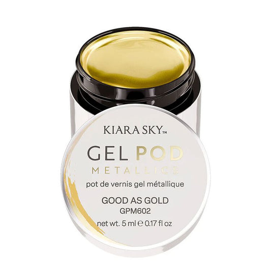 Kiara Sky - Gel Pods Metallics -Good As Gold 0.17 fl (15 ml)