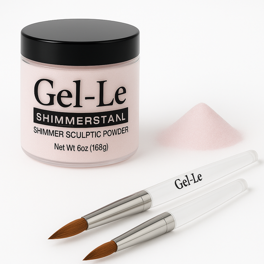 Gel-Le - Acrylic Powder - Shimmer Pink