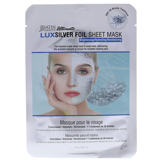 Satin Smooth - Lux Silver Foil Sheet Mask