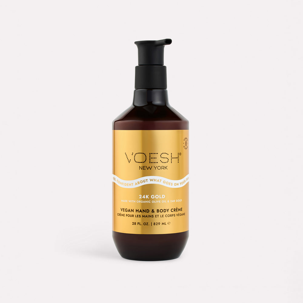 Voesh - Vegan Hand & Body Creme - 24k Gold 28oz