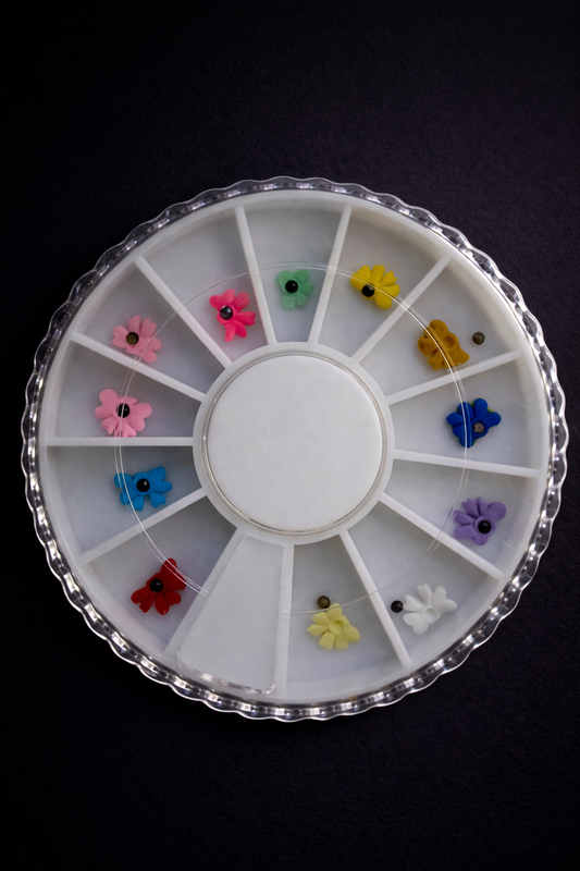 Berkeley - Ceramic 3-D Nail Art - Bow Tie w/ Stone