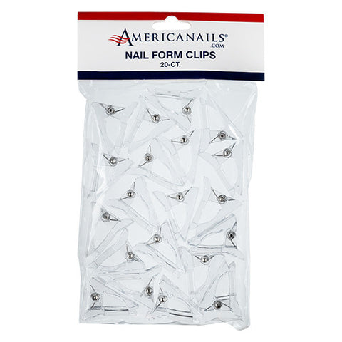 AmericaNails - Nail Form Clips 20ct