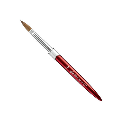 Americanails - Naturally Kolinsky - Oval Acrylic #10 Brush