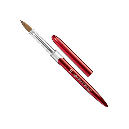Americanails - Naturally Kolinsky - Oval Acrylic #10 Brush