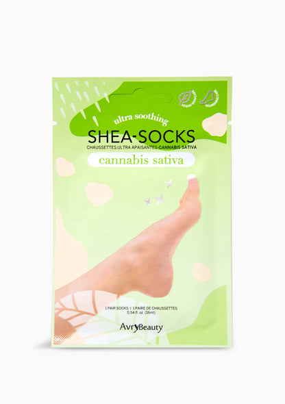 Avry Shea Butter Socks - Herb