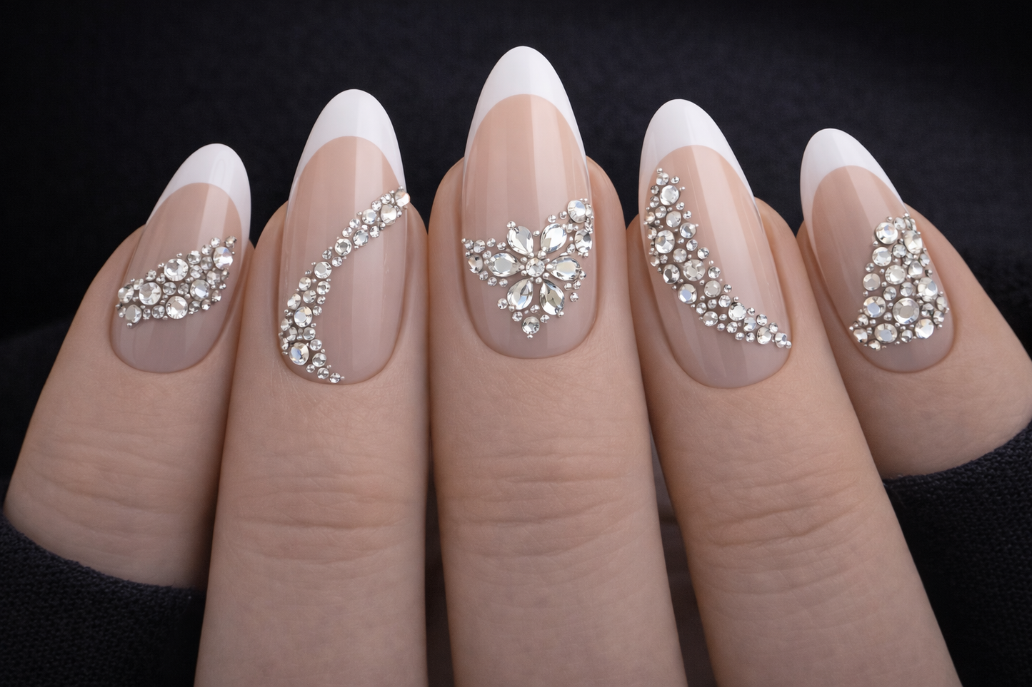 Queen - Crystal Clear  Rhinestone - Gems -Duo Set - #15