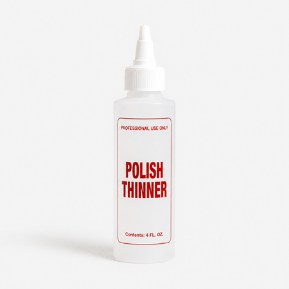 Empty "Polish Thinner" Bottles