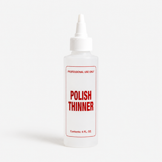 Empty "Polish Thinner" Bottles