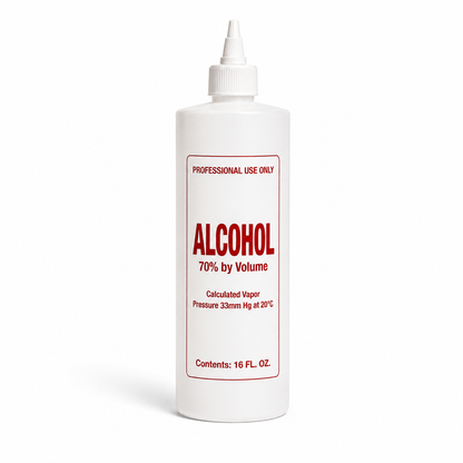 Empty Bottles Isopropyl " Alcohol 70% "