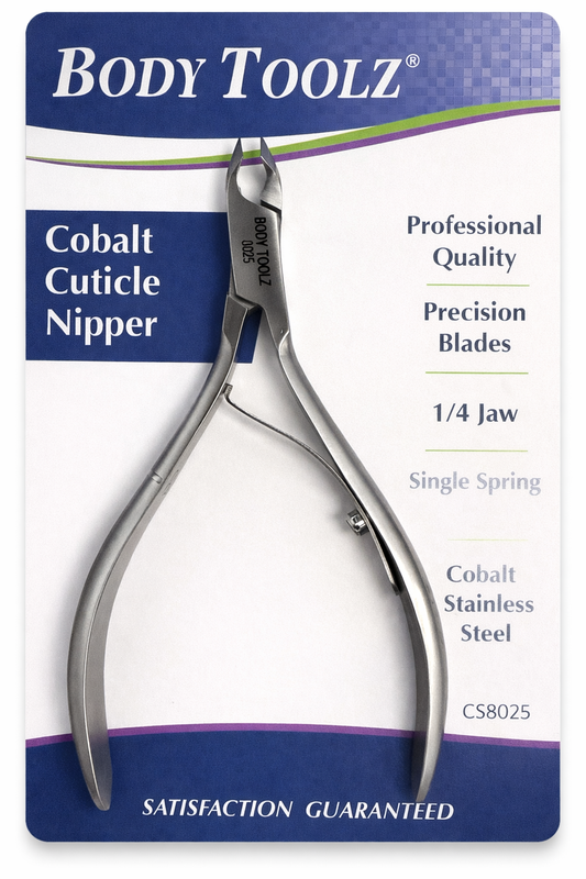 Body Toolz - CS8025 Cobalt Cuticle Nipper 1/4