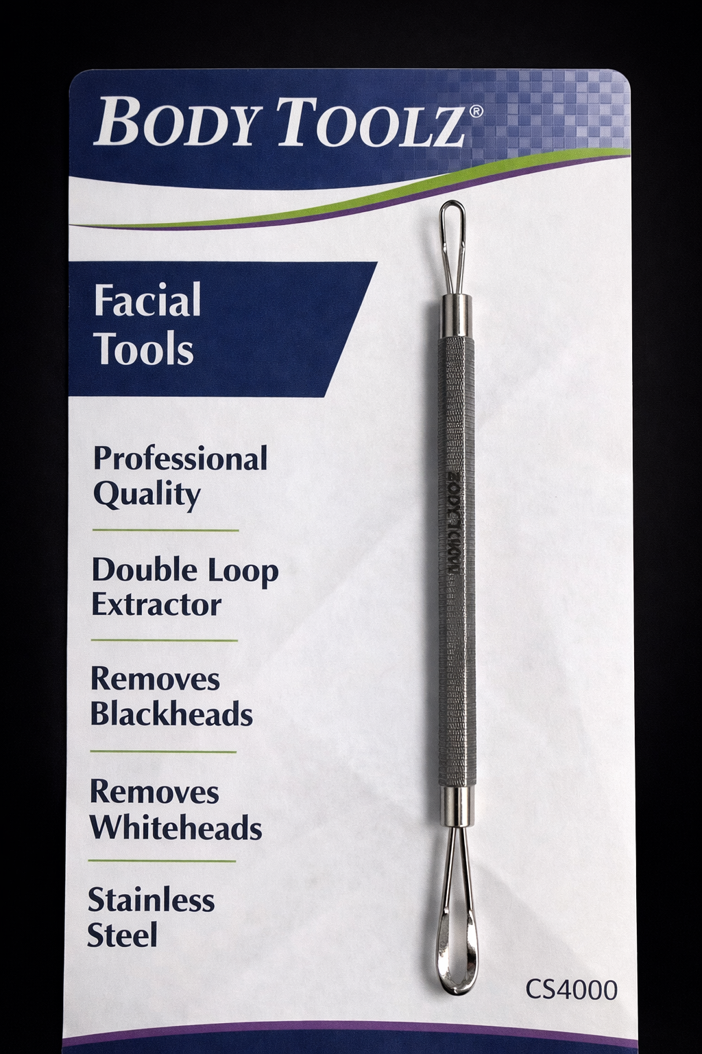 Body Toolz -CS4000 Facial Toolz Double Loop Extractor