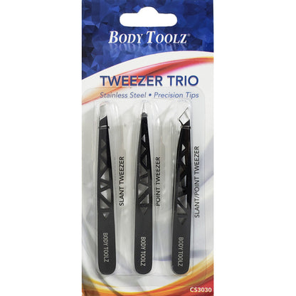Body Toolz Tweezer - CS3030 Tweezer Trio
