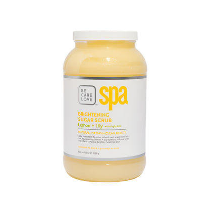 BCL Spa - Brightening Lemon + Lily -  Sugar Scrub