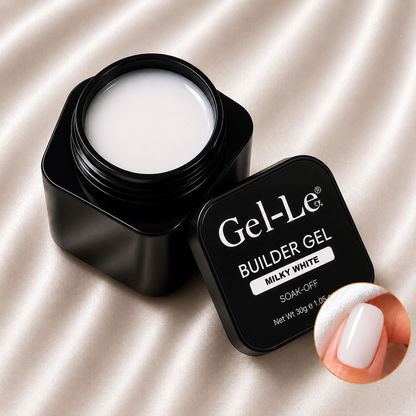Gel-Le - Builder Gels - BG07 Milky White 1oz