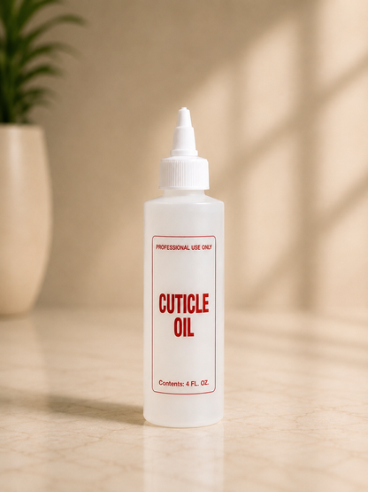 Empty "Cuticle Oil" Bottles