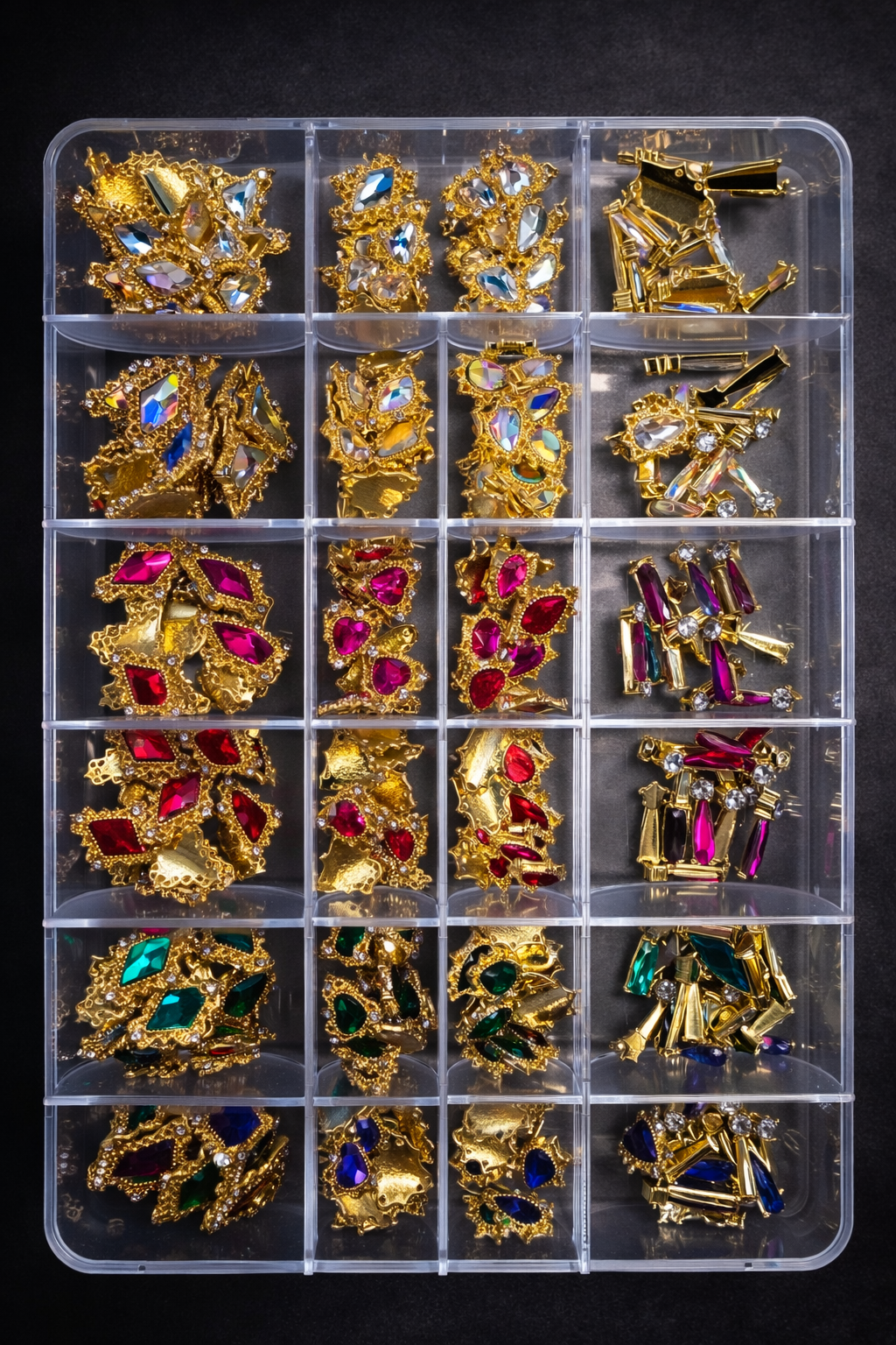 Gel-Le - Luxury Rhinestone Kit - #29  / 240pc