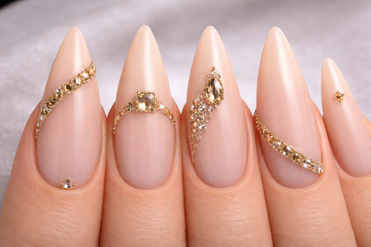 Gel-le - Luxury Rhinestone Kit #14 (Rusted Gold)
