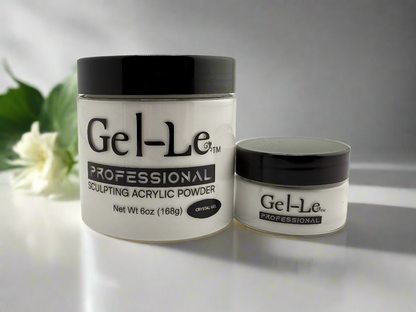 Gel-Le - Acrylic Powder - Crystal Gel