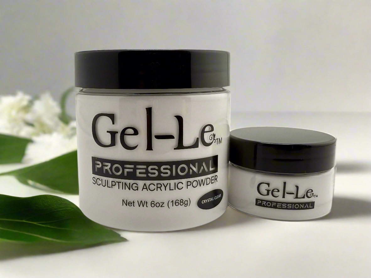 Gel-Le - Acrylic Powder - Crystal Clear