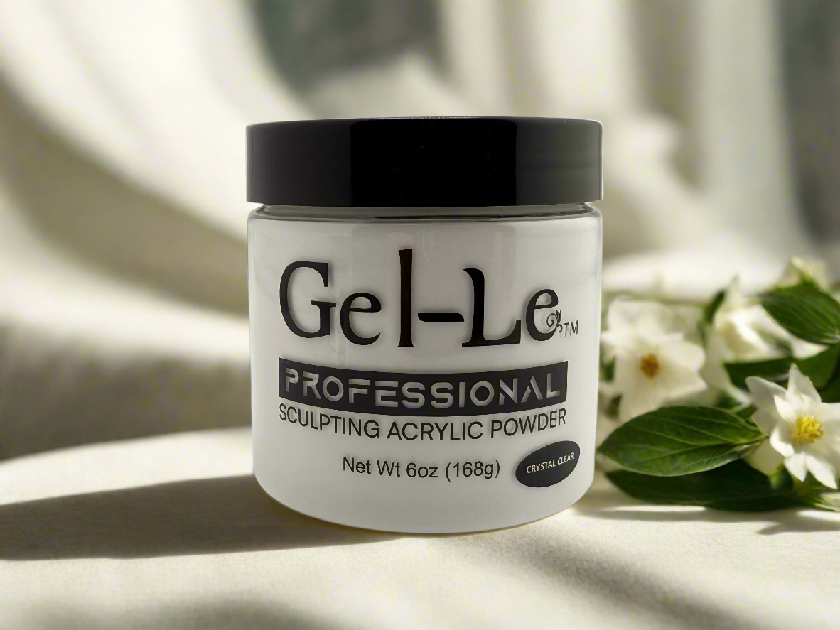 Gel-Le - Acrylic Powder - Crystal Clear