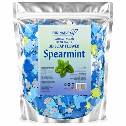 PediNatural 3D Soap Flowers – Effervescent Pedicure Soak | 2 lb