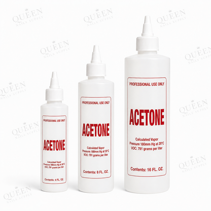 Empty "Acetone" Bottles