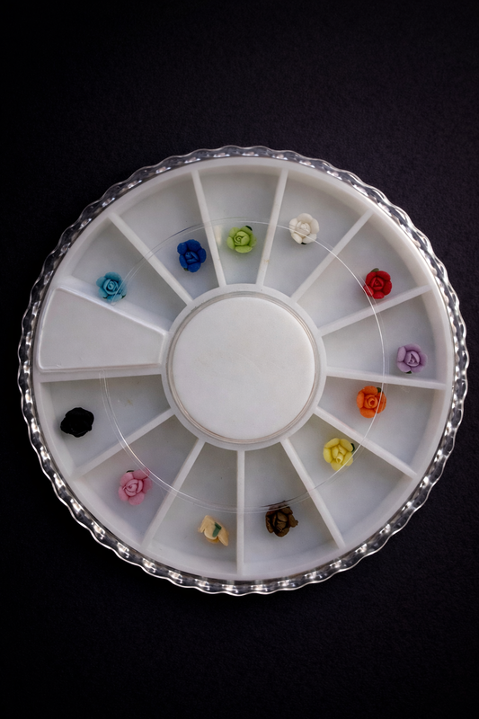 Berkeley - Ceramic 3D Nail Art - Rose Flower