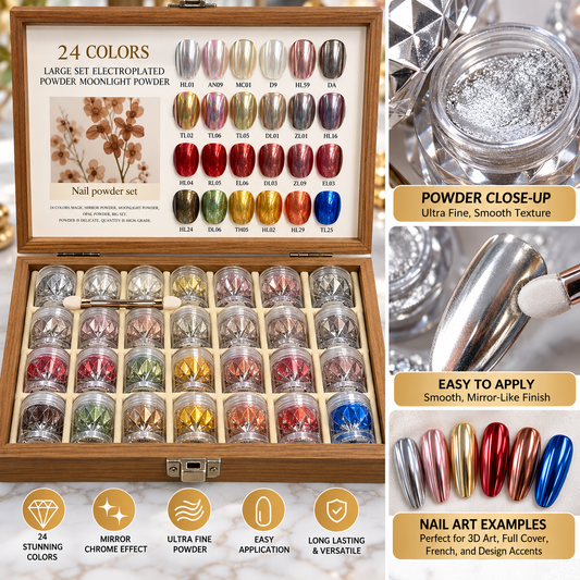 Ibelieve - Chrome Powder (24pc)