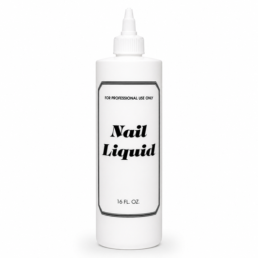 Empty "Nail Liquid" Bottles 16oz
