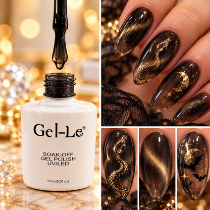 Gel-Le  Dark & Stormy (Translucent Gel) T12