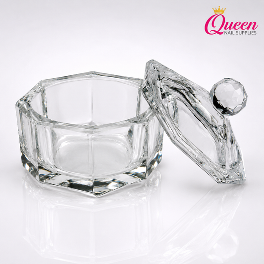 Berkeley - Crystal Powder Dish 8-Angled Shape