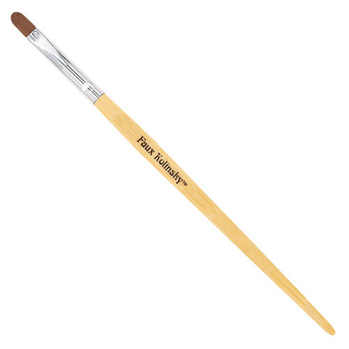 AmericaNails - Faux Kolinsky | Oval Gel Brush