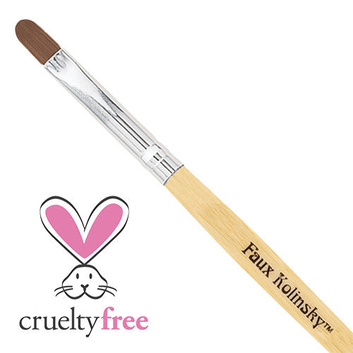 AmericaNails - Faux Kolinsky | Oval Gel Brush