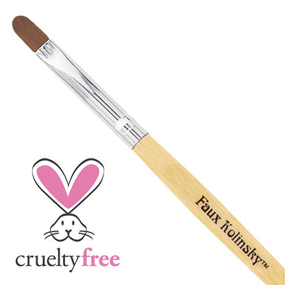 AmericaNails - Faux Kolinsky | Oval Gel Brush